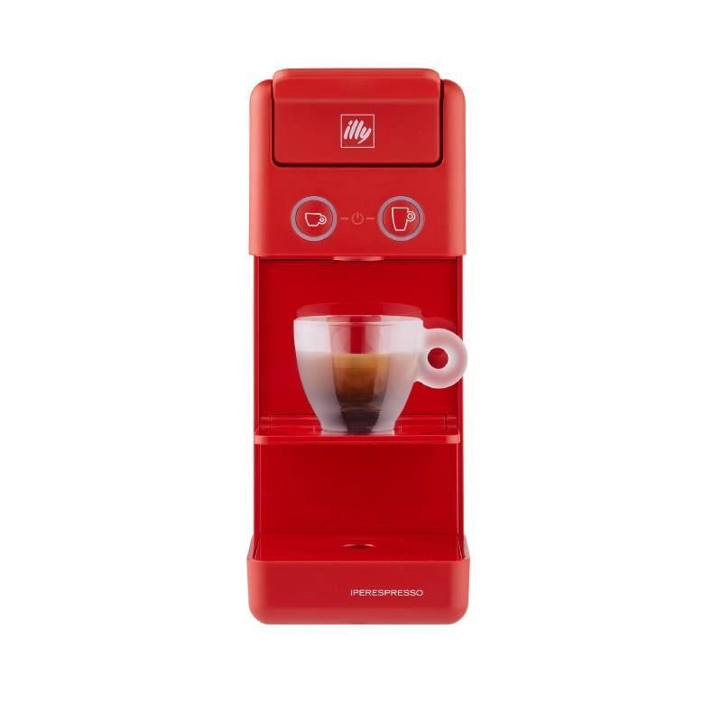 Illy Y3.3 Iperespresso Macchina da caffe' a Capsule 0,75 L 19 Bar 1250 W MultiBeverage colore Rosso