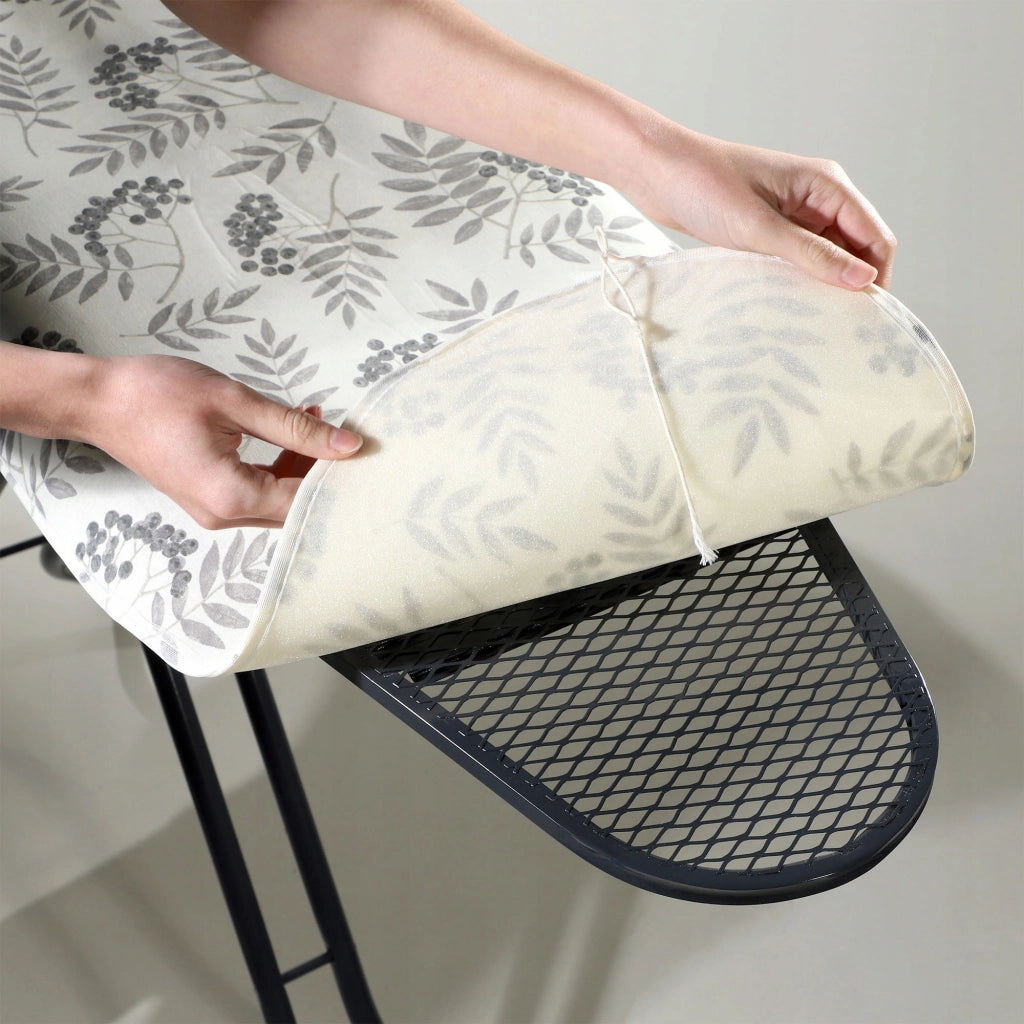 Fodera per asse da stiro KADAX con retro elasticizzato, 112x32 cm, colori misti.