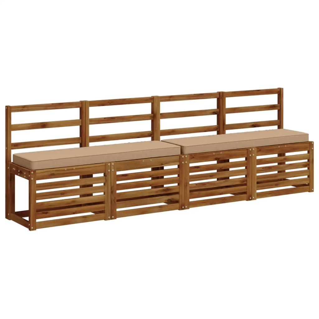 Cuscino per Panchina a 1 Pezzo VUGHT 100% Poliestere Sabbia 950596