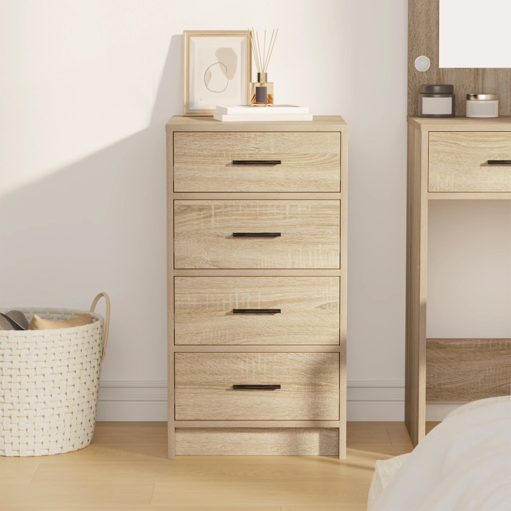 Sideboard Rovere Sonoma 40x41x75 cm Legno ingegnerizzato