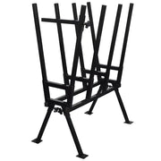 Cavalletto Verniciato a Polvere Nero per Segare Legno cod mxl 58078