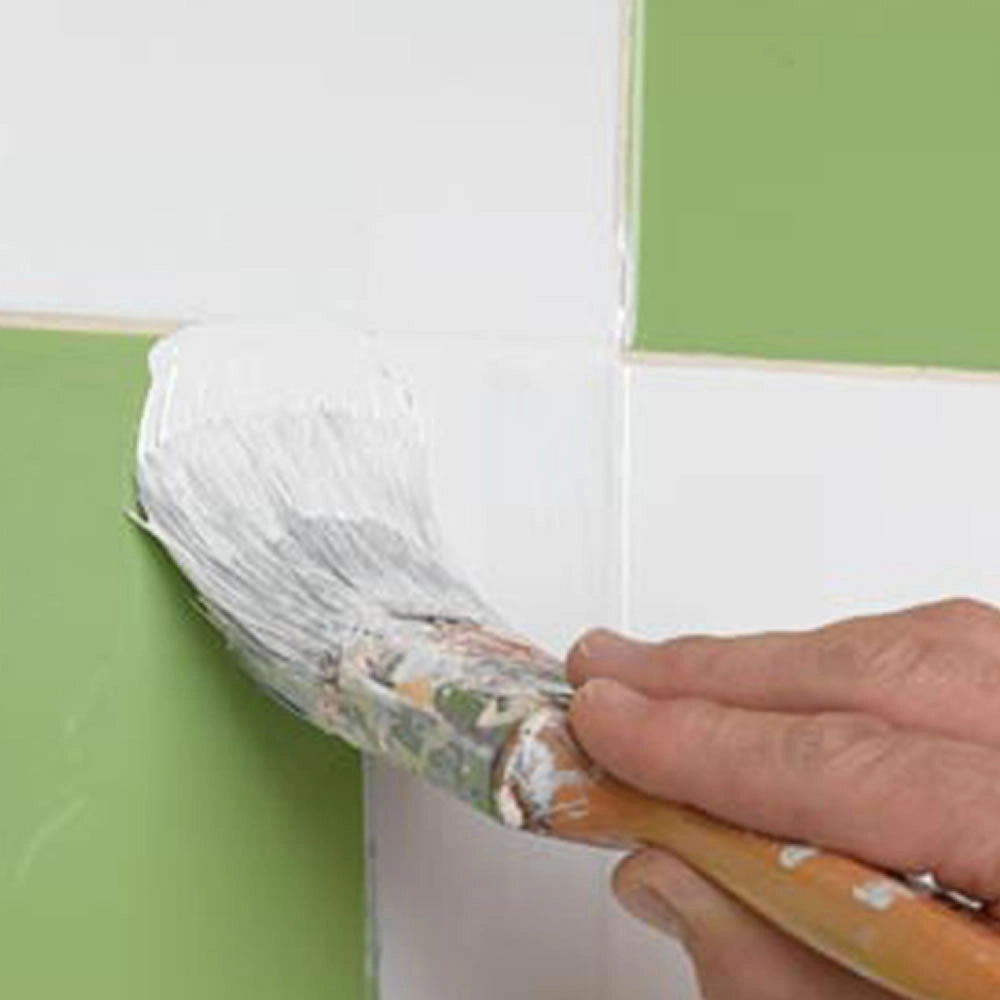 Smalto ceramico bicomponenete bianco royal ceramic brava litri 0,375