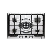 Electrolux PX750UOV SoftLine Piano cottura a gas 75 cm 5 fuochi griglie in ghisa accensione elettronica colore Acciaio Inox