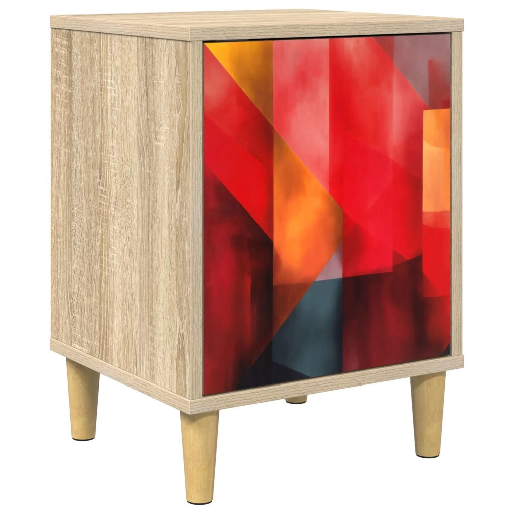 Armadio da Notte HEESCH Rovere Sonoma 36 x 33 x 50 cm 8007207