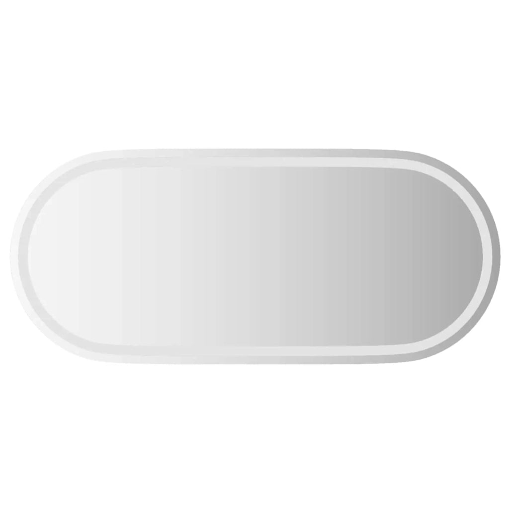 Specchio da bagno LED Trasparente 100 x 45 cm vetro temperato 42045855