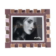 Portafoto Vertigo maxi orizzontale Mocha mousse,viola ametista