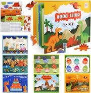 Libro di attività interattivo per bambini di 3 4 5 6 anni - libro di puzzle per bambini tranquilli - giocattolo pedagogico per bambini in età prescolare
