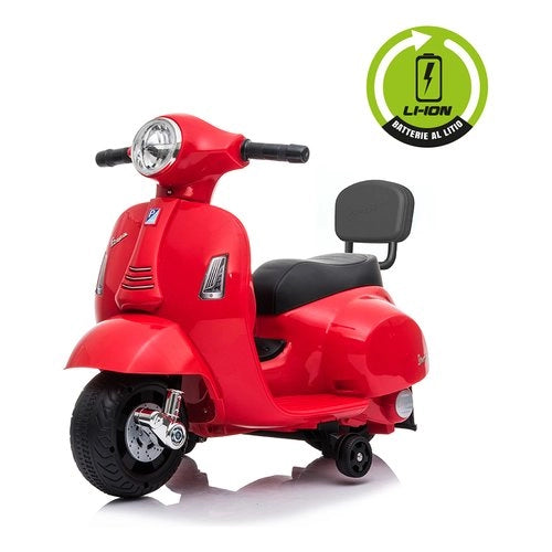 Moto elettrica mandelli 100053106 sport one scooter vespa mini 7,2v li