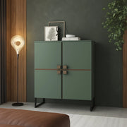 Madia Guerina, Credenza 4 Ripiani, 108x40x144h cm Verde