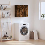 Armadietto a Muro Rovere Fumo 60x31x60 cm in Legno Multistrato 829953