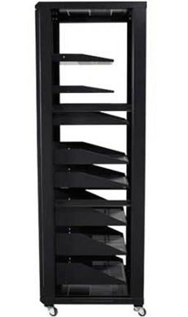 Armadio Rack 19'' 600x600 36U per Audio Video Nero