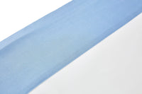 Set Lenzuola 1 Piazza e Mezzo Sopra Sotto e Federe Bordi in Raso Garrini Eveline Avorio/Valanga