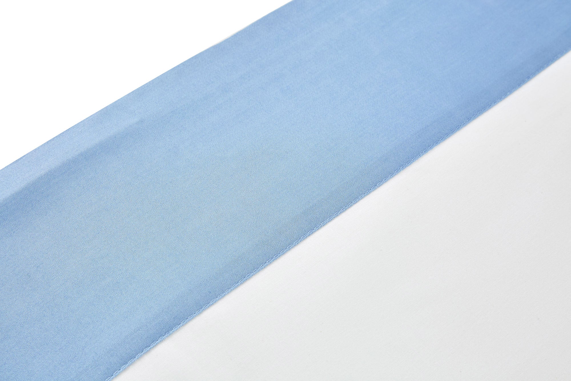 Set Lenzuola 1 Piazza e Mezzo Sopra Sotto e Federe Bordi in Raso Garrini Eveline Avorio/Valanga