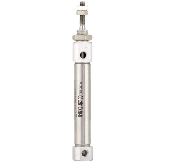 Cilindro Pneumatico in Acciaio Inossidabile - Doppio Azionamento - Diametro 10 mm - Stroscio 30 mm
