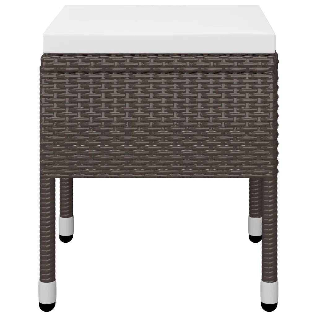 Set Mobili da Pranzo per Giardino 5 pz Marrone 3071938