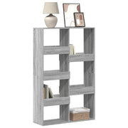 Libreria-Scaffale per Libri-Mobile di Stoccaggio Grigio Sonoma 100x33x155,5 cm in Legno Multistrato