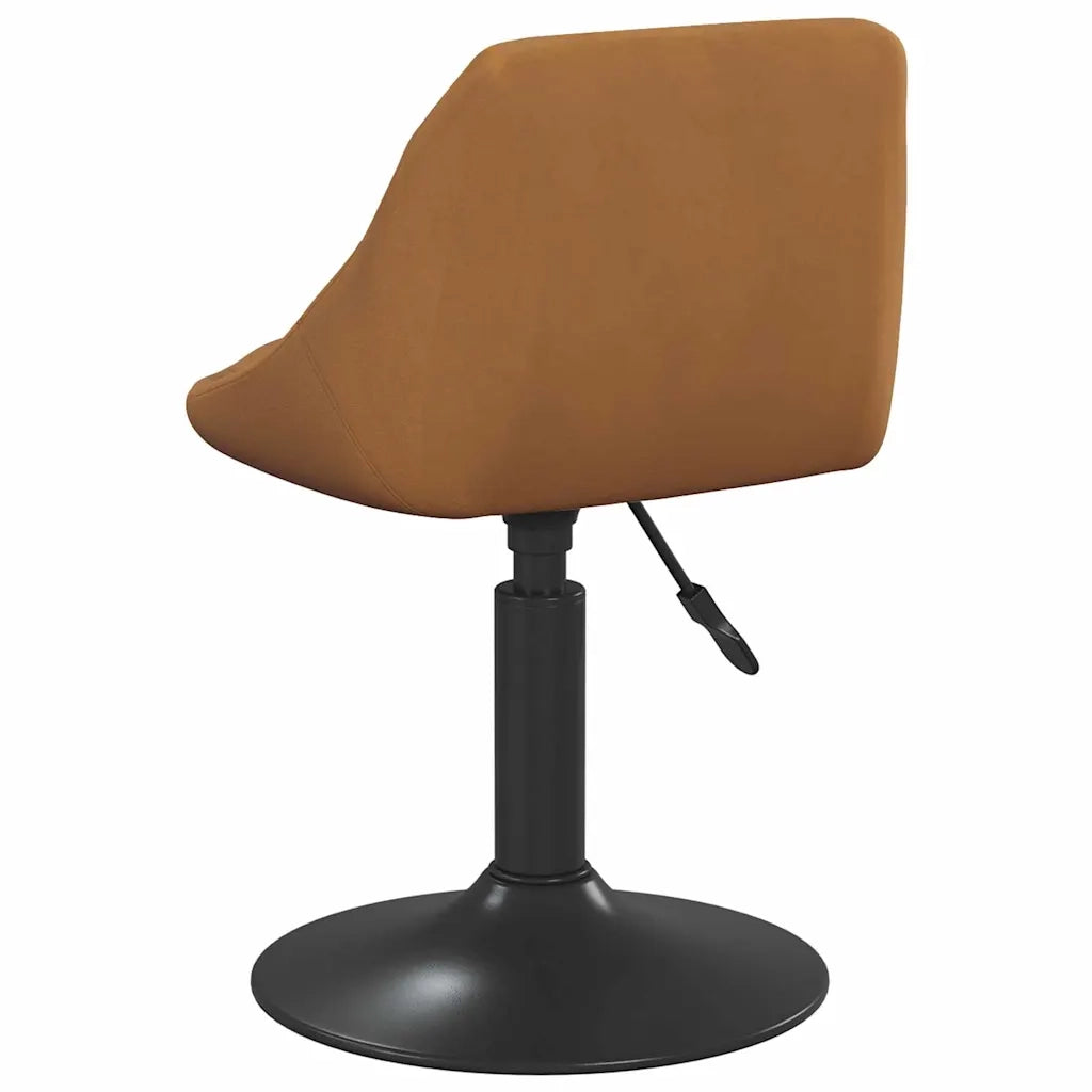 Sedie da Pranzo Girevoli 2 pcs Marrone 46 x 44 x 77,5 cm 335325