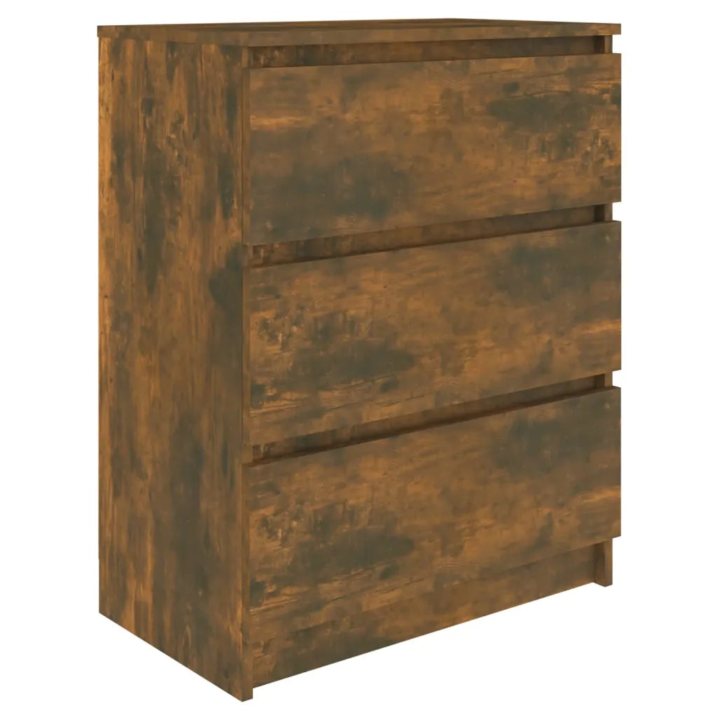 Credenza-Buffet-Armadio da cucina Rovere Fumo 60x35x76 cm in Legno Multistrato
