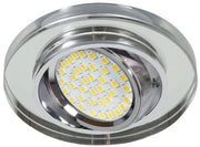 Candellux SSU-15 faretto incasso tondo cromo MR16 1 luce