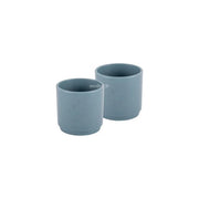 Brunner, Set 2 Tazzine caffe' espresso InMano, Melamina Dolomit Blue, Antiscivolo