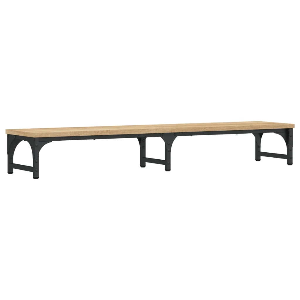 Supporto per monitor da scrivania Sonoma 105 x 23 x 15,5 cm legno ingegnerizzato marrone 02_0044983