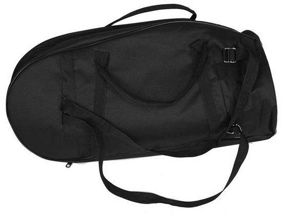 Cassa Premium per Eufonio - Tela Sintetica Resistente - Disegno Ergonomico - Grande Capacità - Aria - Resistente allo Shock - Chiusura a Slitta Superglissante - Cassa per Strumenti
