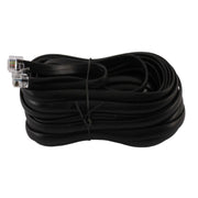 Cavo modulare telefono da spina RJ12 a spina RJ12 6P6C 10mt nero Aleyay
