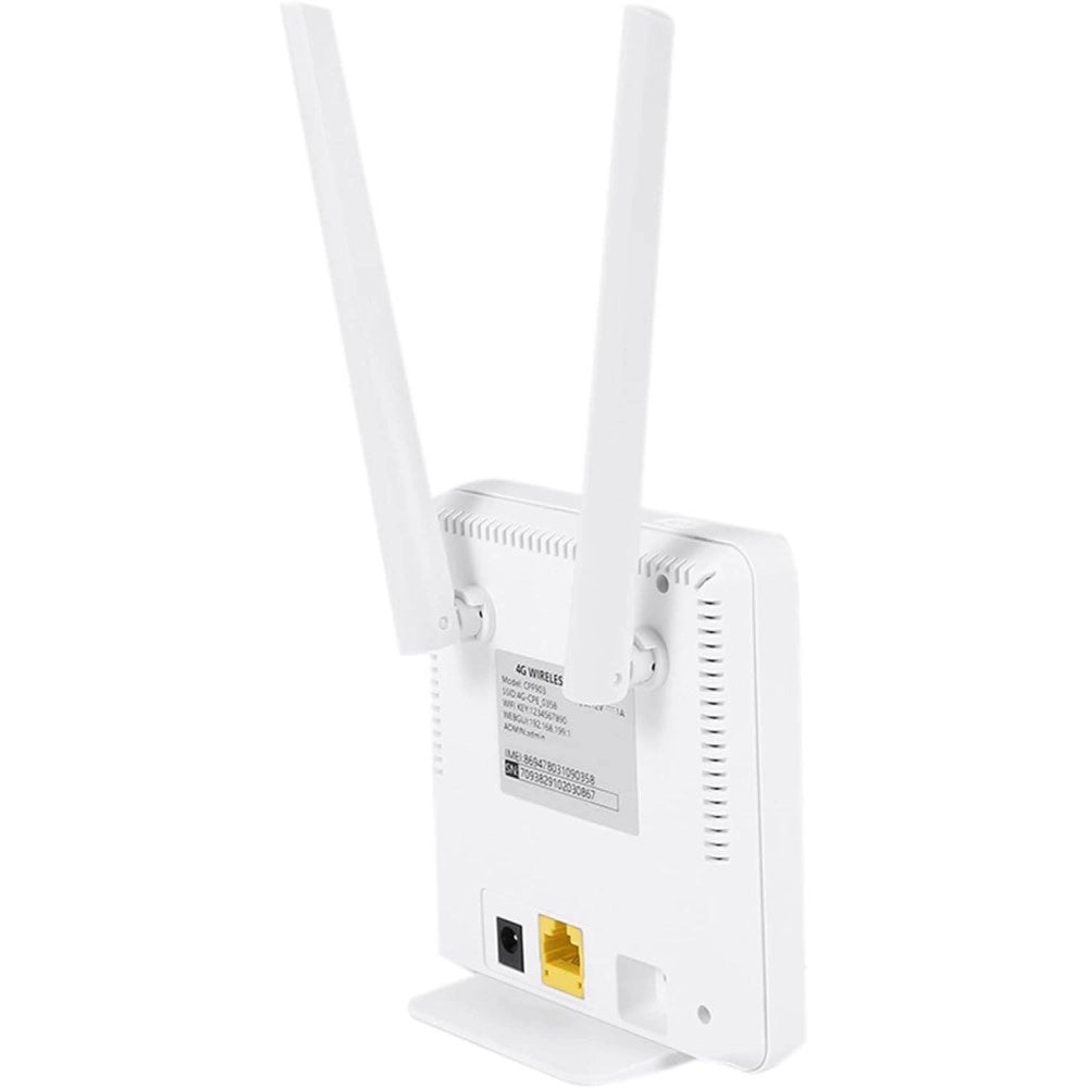Trade Shop - Modem Router Per Sim 4g Lte Wifi Hotspot Doppia Antenna Porta Lan Universale Cpe -