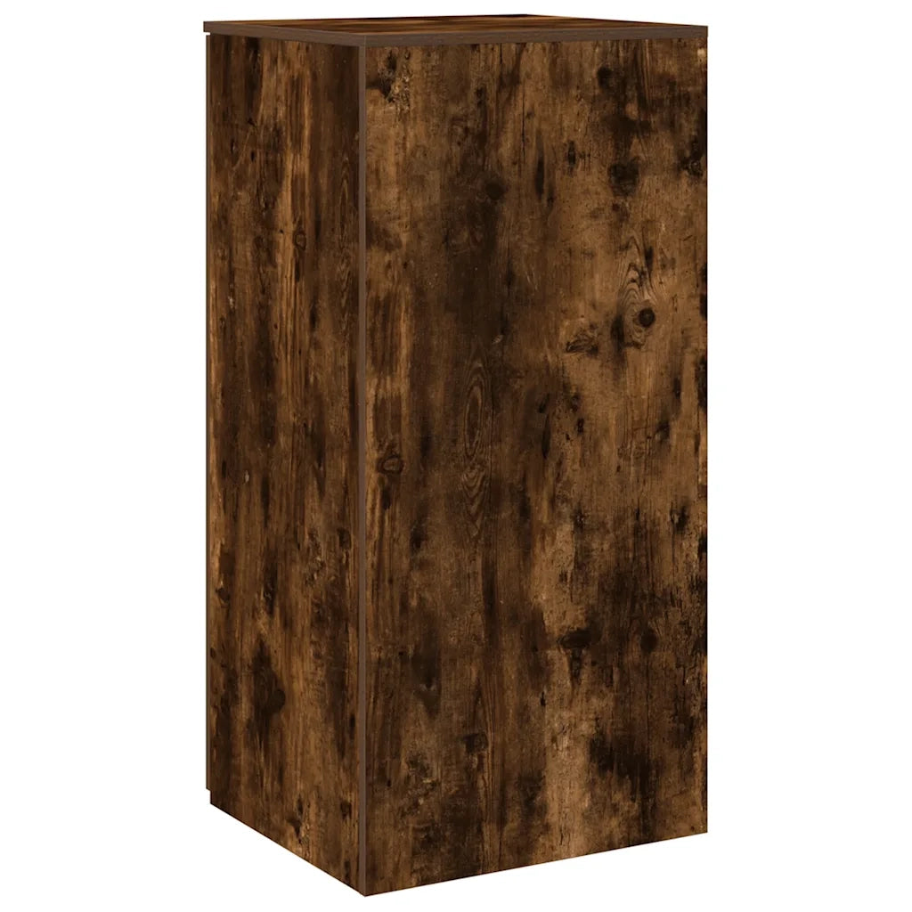 Mobile Portaoggetti Rovere Fumo 50x45x103,5 cm in Truciolato 859046