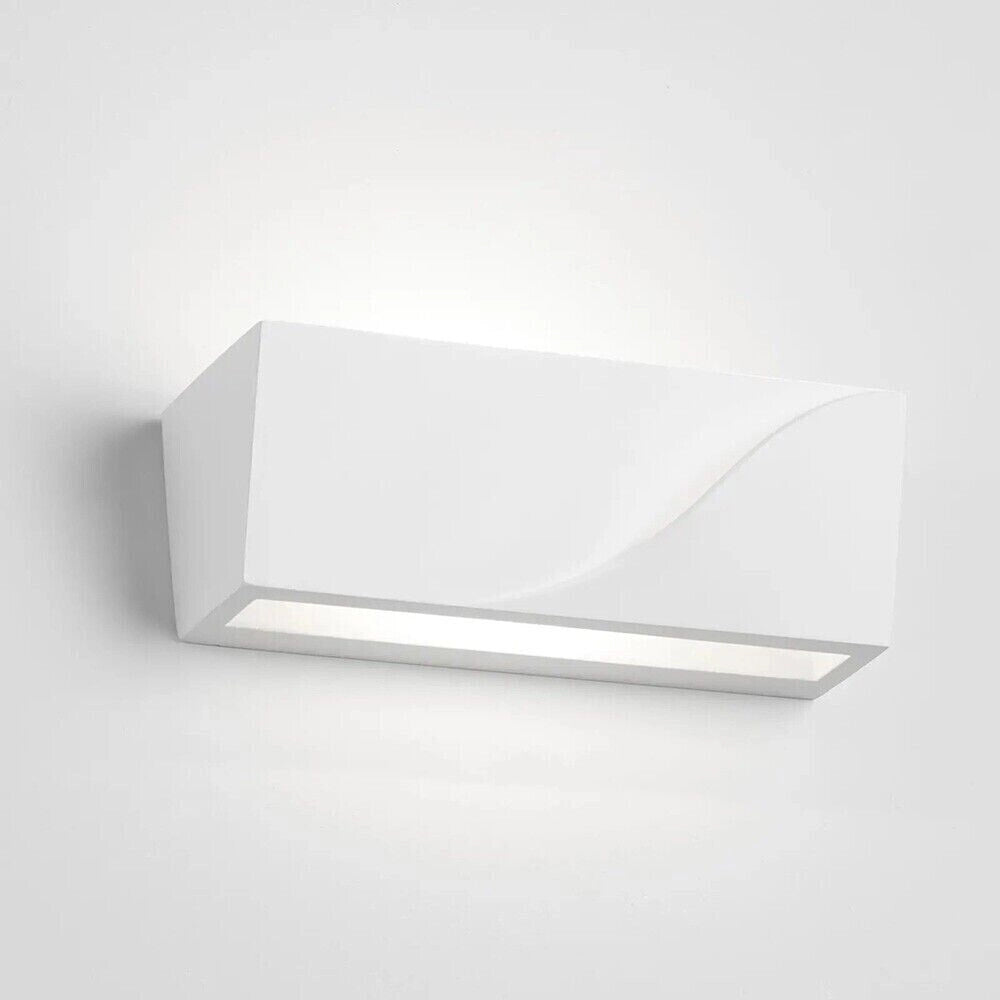 Applique in gesso dal design moderno forma Rettangolare attacco per lampadine G9