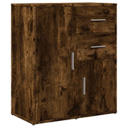 Buffet credenza cassettiera armadio mobile contenitore organizer per cucina soggiorno salotto 60 x 31 x 70 cm legno ingegnerizzato marrone 02_0030968