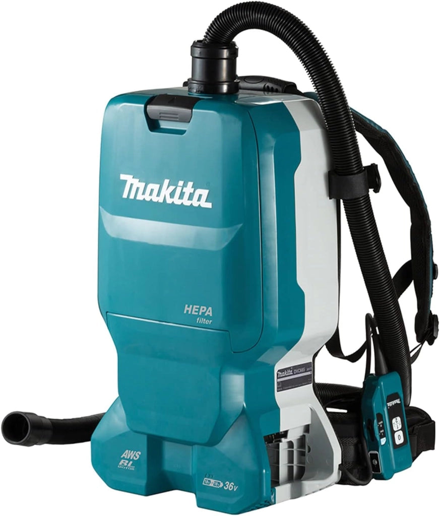 DVC665Z - Aspirador de mochila bl 18vx2 lxt aws 2 vel. 6l