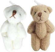 Due Miniaturni Berri di 4 cm per Poppenhuis - Accessori di Decorazione DIY - Marrone e Bianco