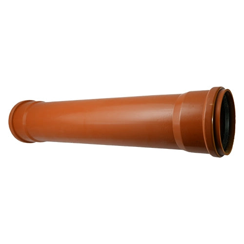 TUBO 2 BICCHIERI RAL  8023- Diam. 100 lungh. 500- ESCLU- pezzi 1