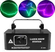 Lampada Laser - Lasershow - Rgb Animazione Laser per Disco e Ktv - Verlichting Podio - Nero