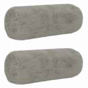 Federa 2 pz HEERLEN Grigio Chiaro Ø 15 x 40 cm 923459