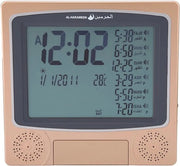 Orologio digitale per preghiere con display LCD e sveglia programmabile