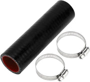 Silicona Slang 150 mm - 4 Strati - Slang per Intercooler/Turbo - Resistente al Forno fino a 300 °C - Compreso di Viti di Fissaggio
