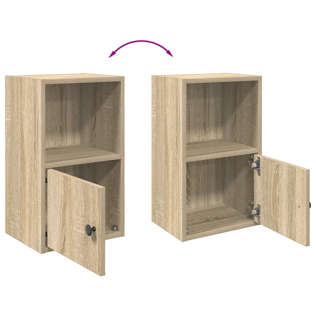 Libreria Rovere Sonoma 31x24x52 cm in Legno Multistrato