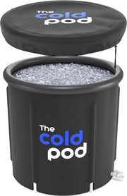 Terapia con Acqua Fredda Bagno con Coperchio - 320L Bagno da Portare per Recupero e Benessere