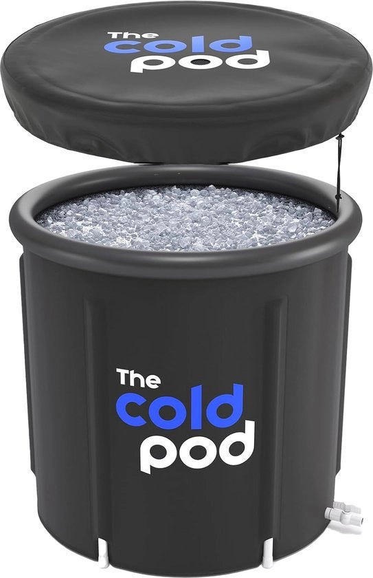 Terapia con Acqua Fredda Bagno con Coperchio - 320L Bagno da Portare per Recupero e Benessere