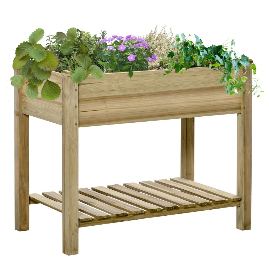 Tavolo da pranzo in legno con ripiano ¨C Minimal ¨C 91x51x76 cm