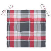 Sedie da Giardino 2 pz con Cuscini in Legno Acacia e Acciaio 3061501