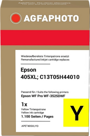 ORIGINAL Agfa Photo Cartuccia d'inchiostro giallo APET405XLYD ~1100 Seiten 14,7ml