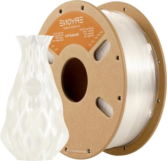 Filamento 3D - 1 kg - 175 mm - trasparente - per stampante 3D