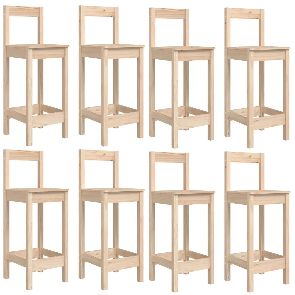 Set Bar da Giardino 9 pz in Legno Massello di Pino 3154770