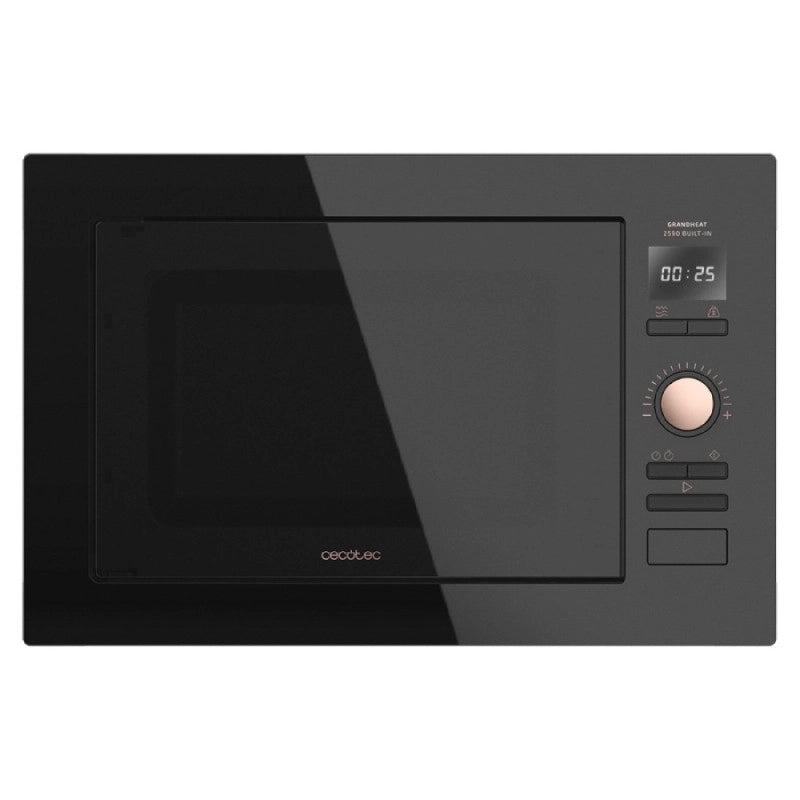 CECOTEC 01402 - Microonde a incasso GrandHeat 2590 Built-in 
 Blackrose