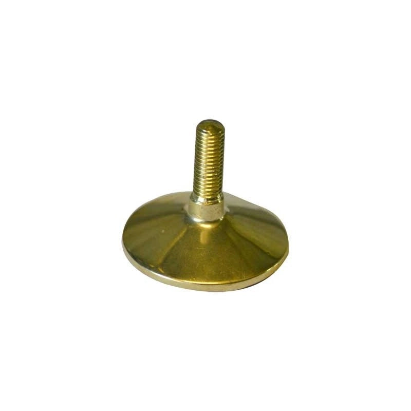 PIEDINO REGOLABILE IN OTTONE Ø 40 mm M10 - 20 pezzi