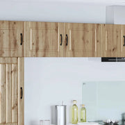 Armadietto a muro PORTO 2 pcs Rovere artigianale