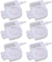 Dampitore per Inchiostro 6 Pezzi - Resistente al Corrosione - PP Durevole - Flusso Continuo di Inchiostro - Prevenzione di Blocco - Adatto per Inchiostro Idrografia - Silenziatore per Inchiostro